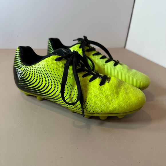 Vizari Soccer Cleats Boys Youth Kids US 2.5 Style VZSE93352Y Stealth FG - Picture 1 of 8
